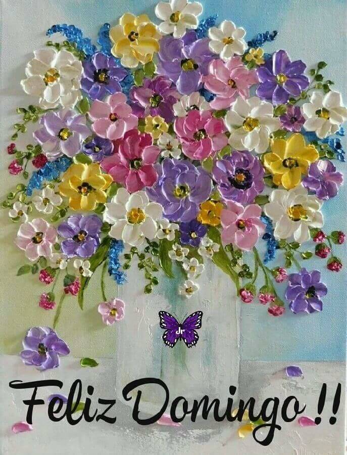 Domingo con flores