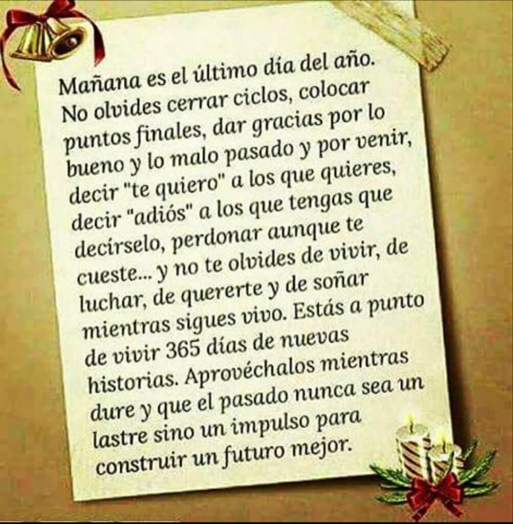 La carta de navidad